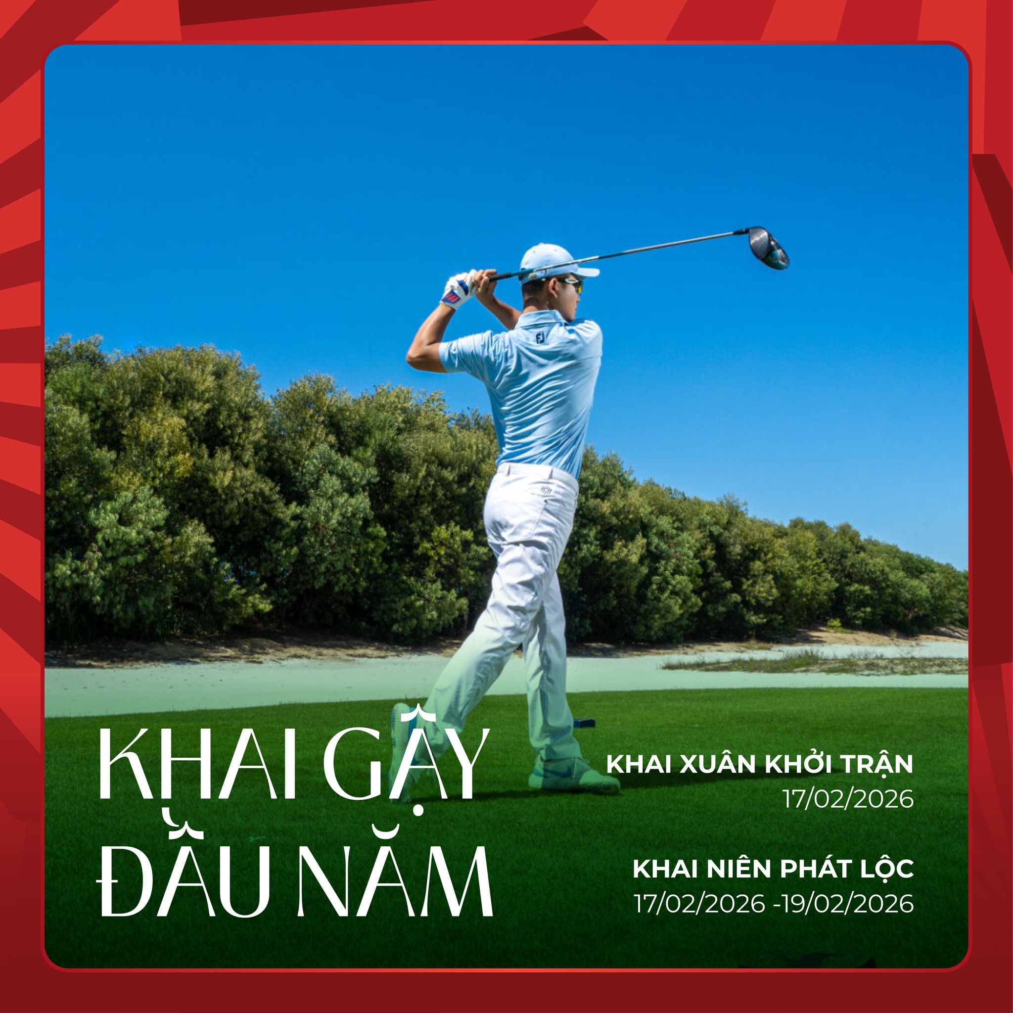khai gậy đầu năm
